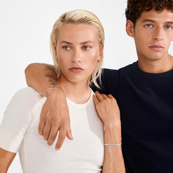 JOANNA flat snake chain bracelet