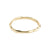 HARRISON bangle plaqué or
