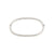 ALAIA bangle plaqué argent