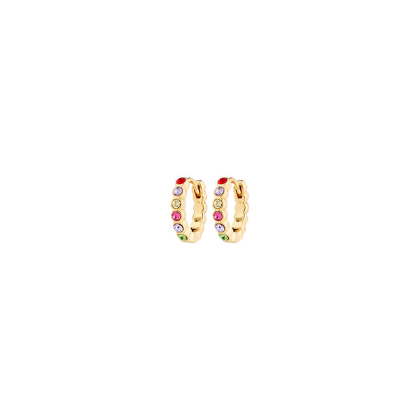 KLEOPRATRArecycled earrings gold- plated