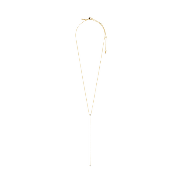 LUMI Y-collier plaqué or