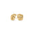 Boucles d'oreilles Rivoli or
