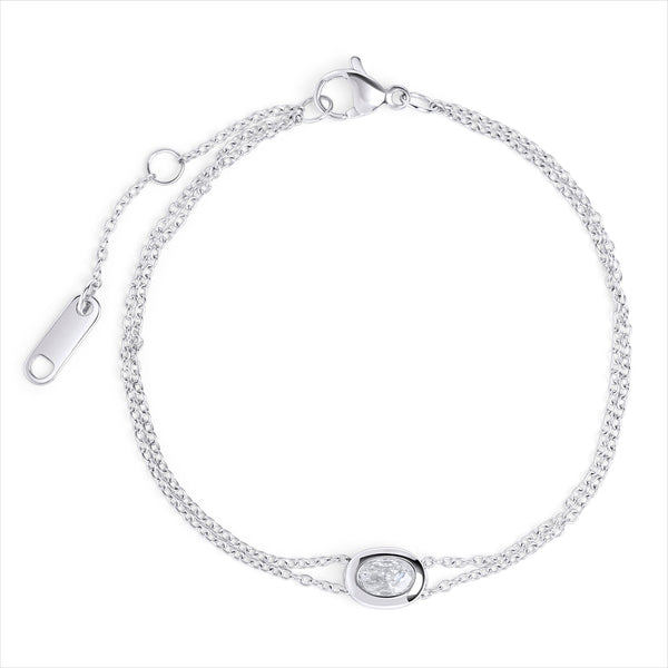 Bracelet Clemence argent