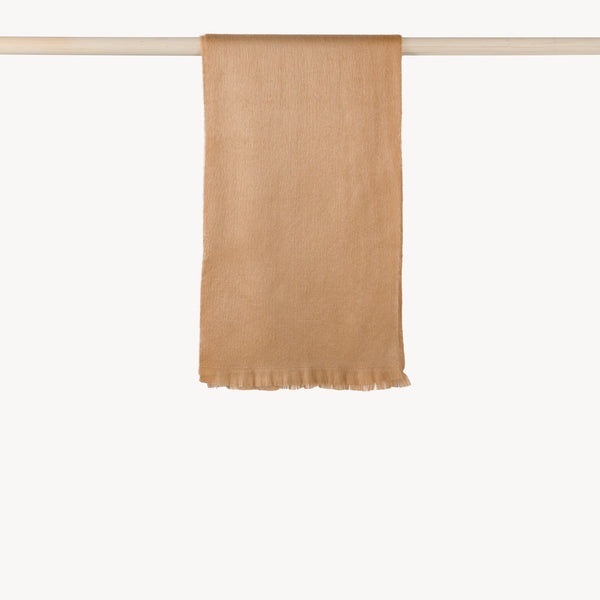 Écharpe Craft en mélange d’alpaga – Beige – Pokoloko