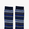 Chaussettes Crew en mélange d’alpaga – Lapis-lazuli – Pokoloko