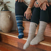 Chaussettes Crew en mélange d’alpaga – Lapis-lazuli – Pokoloko