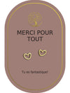 Boucles d'oreilles : Merci Pour Tout