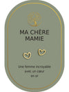 Boucles d'oreilles : Ma Chère Mamie