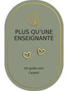 Boucles d'oreilles : Plus Qu'une Enseignante