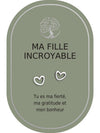 Boucles d'oreilles : Ma Fille Incroyable