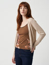 Camisole Morganne chocolat floral