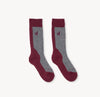 Chaussettes en Alpaga – Hiker – Betterave