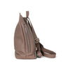 Sac à dos Lore en cuir taupe – autre vue
