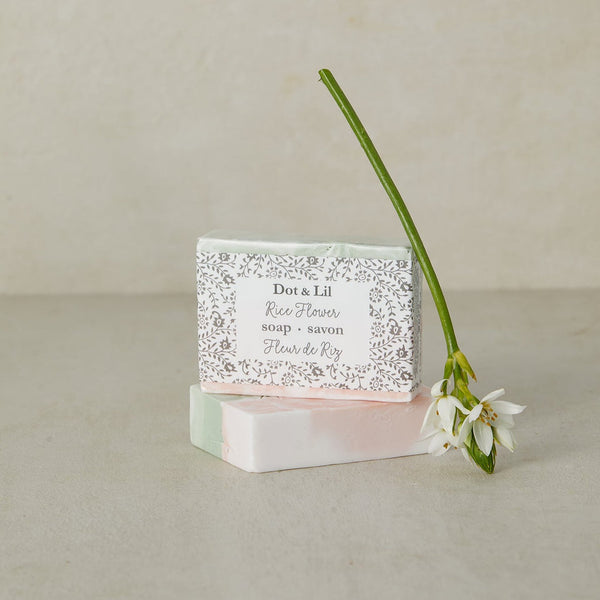 Savon barre - FLEUR DE RIZ