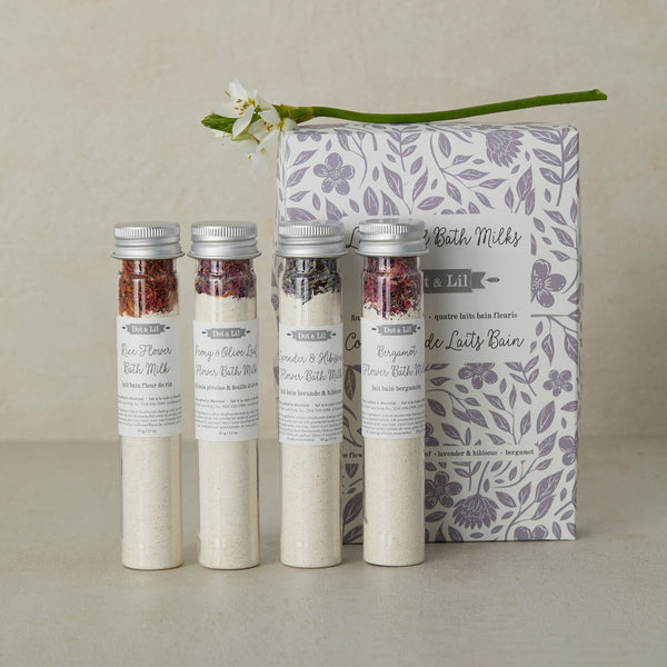Bath milk set