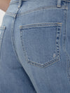 Jean Slim Barrel Leg Silver Jeans Co. bleu foncé