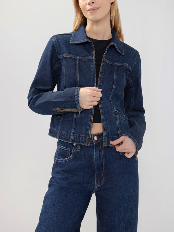 Veste en jean Motto pour femme Silver Jeans Co.
