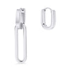 Boucles pendantes Azur