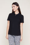T-Shirt Zipper noir