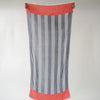 Serviette Boardwalk – Vermillon et denim – Pokoloko