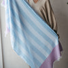Serviette Boardwalk – Bleu et lilas – Pokoloko