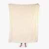 Jeté Have a Heart doublé en molleton – Beige – Pokoloko