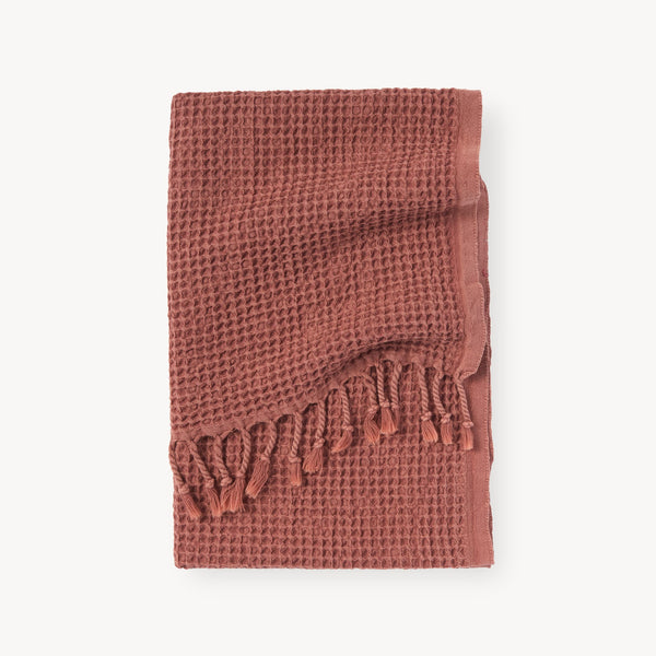 Serviette à mains gaufrée délavée – Terra – Pokoloko