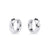 Boucles d'oreille Twisted argent