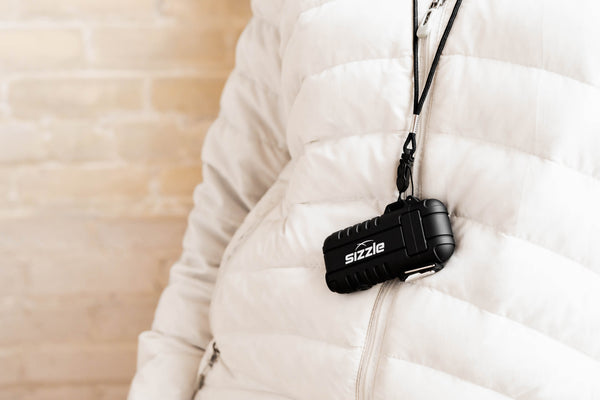 Briquet Sizzle Versa noir