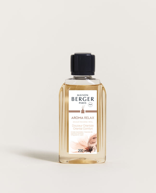 Recharge pour bouquet parfumé – Aroma Relax – Douceur orientale – Maison Berger