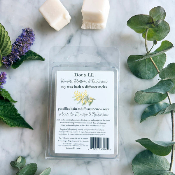 Pastilles Bain/diffuseur - Fleur De Mimosa & Nectarine