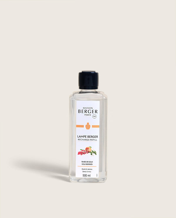 Recharge pour lampe Berger – Baies de goji – 500 ml – Maison Berger