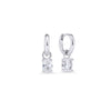 Boucles d'oreilles Windsor argent