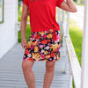 Cocktail skirt-shorts