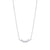 Collier Dahlia argent