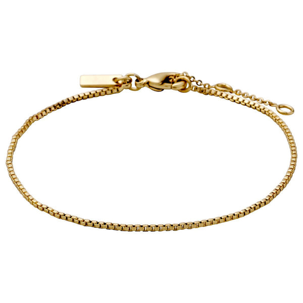 VERA recycled bracelet gold- plated