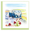 Carte de vœux Road Trip Quilling Card