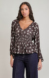 SMOCKED BLOUSE