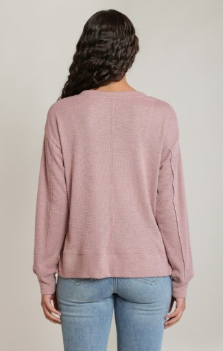 V-NECK KNIT TOP