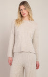 CABLE KNIT SWEATER