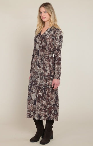 BELTED SHIRT DRESS
