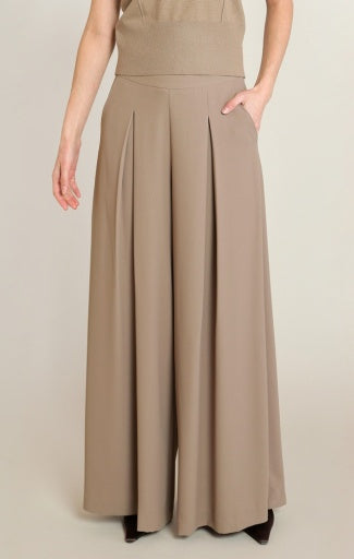 HIGH WAISTED PLEAT PANT