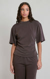 PLEATED WAIST TOP