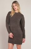 CABLE KNIT DRESS