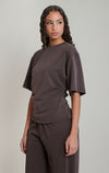 PLEATED WAIST TOP