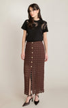 LACE EMBROIDERY T-SHIRT