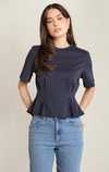 CINCHED WAIST TEE