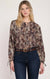 SNAKE PRINT BLOUSE