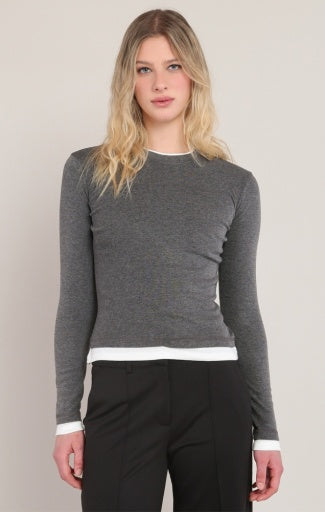 LAYERED LOOK TOP
