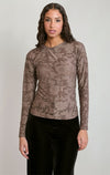 FLORAL LONG SLEEVE TEE